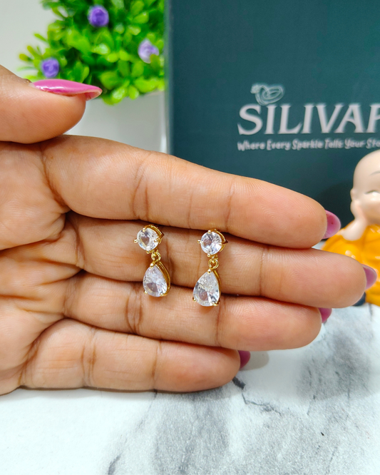 Silivar Diamond Cut Earring